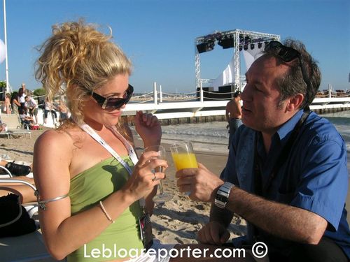 Celine Durand Beach Cannes (Large)