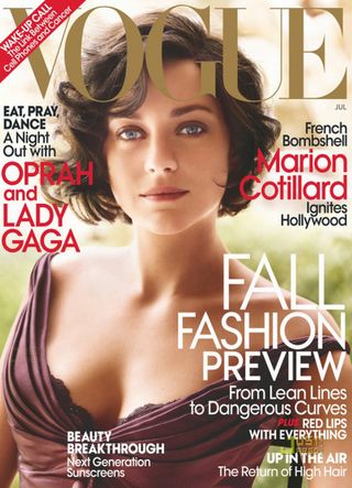 Marion Cotillard Vogue Blogreport