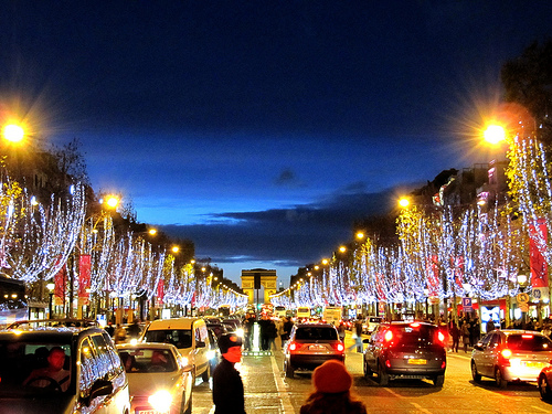 Champs Elysees Paris Blogreporter