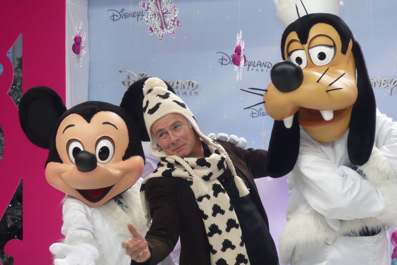 Franck Dubosc à Disneyland