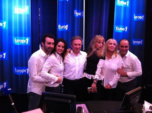 Europe 1 , Drucker , Madenian, Faustine Bollaert