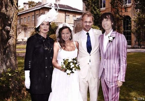 Mariage jade_jagger_fille  de Mick Jagger