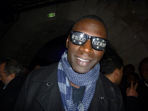 Omar Sy fete intouchables au Show case-Blogreporter