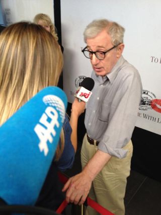 Woody allen, premiere paris_ Rome with love