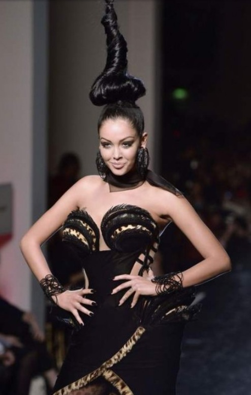 Fashion Week Paris June2013 : Défilé Jean-Paul Gaultier :  Nabilla