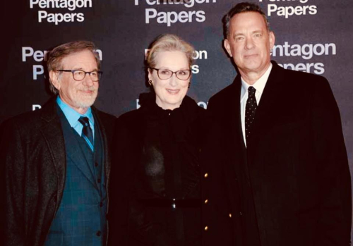 Spielberg  merrylStreep  TomHanks  paris