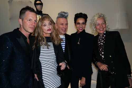 Thierry-Maxime-Loriot-directeur du grand Palais-Arielle-Dombasle-Jean-Paul-Gaultier-Farida-Khelfa-Ellen-Von-Unwerth-exposition-Grand-PalaisParis-Blogreporter