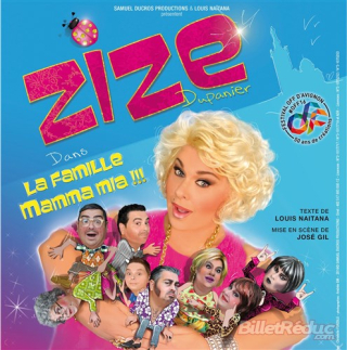 Zize, la cagole au festival d'Avignon, leblogreporter